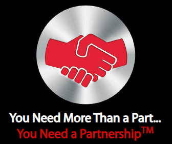 You need more than a part, you need a partnership